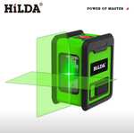 Лазерный уровень Hilda (2 зелёных луча)