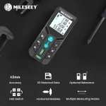 Лазерный дальномер Mileseey D2, 40 м (и другие расстояния)