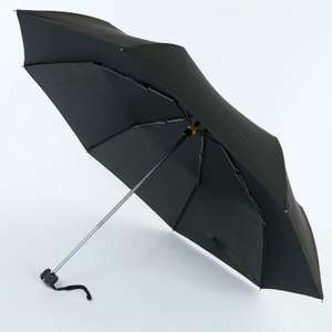 Зонт TRUST 38370, черный, мужской, полная механика