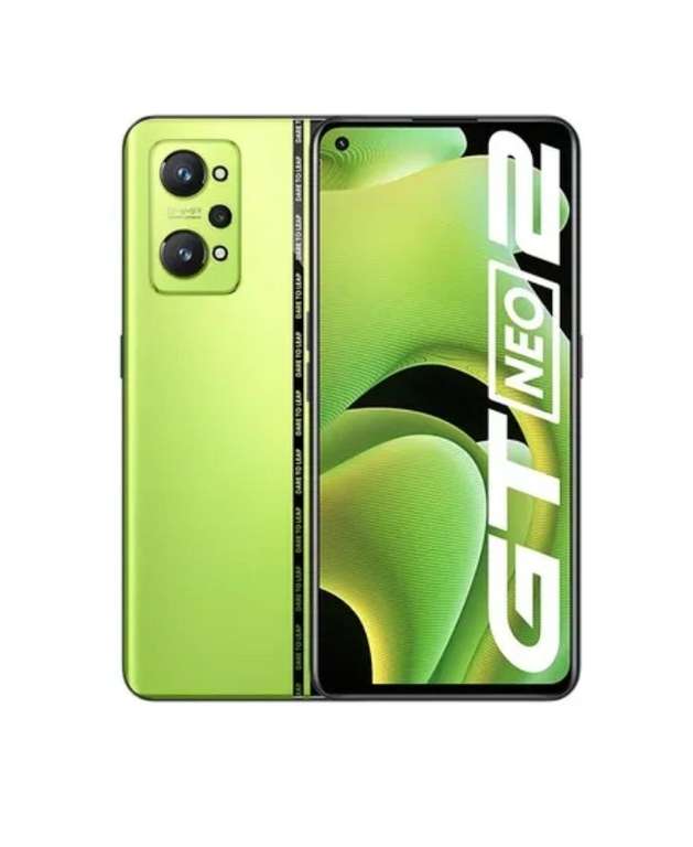 Смартфон realme GT Neo 2 (китайская версия) 12/256 ГБ, зеленый (из за рубежа) (цена по озон карте)