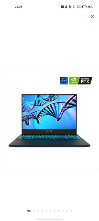 Ноутбук Maibenben X639, 16", IPS, 2560x1600, Intel Core i9 13900HX, 16/512 Гб, GeForce RTX 4080, Linux