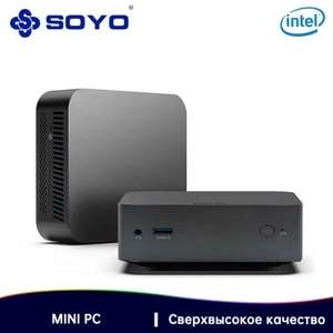 Мини-ПК SOYO Mini-PC (Intel N100,RAM 8 ГБ, SSD 256 ГБ), из-за рубежа
