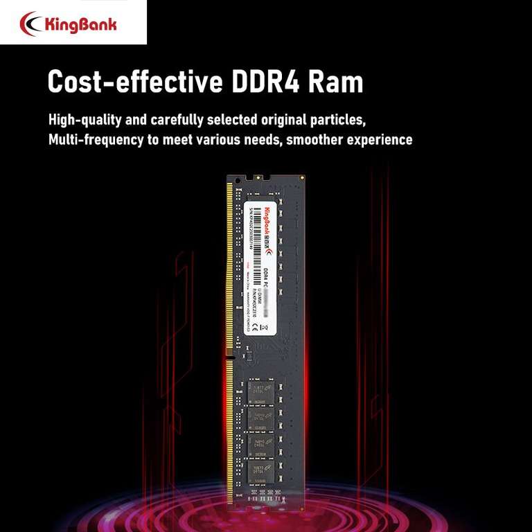 Оперативная память Kingbank DDR4 8 Гб 2666 МГц