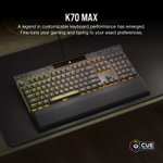 Клавиатура механическая аналоговая проводная Corsair K70 MAX RGB