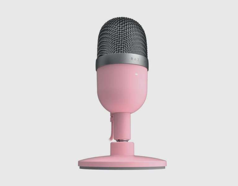 Настольный микрофон Razer seiren Mini, розовый (скидка по купону, доставка из-за рубежа)