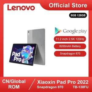 Планшет Lenovo Xiaoxin Pad Pro 2022 8/128Gb 11.2" (из-за рубежа, с картой OZON)