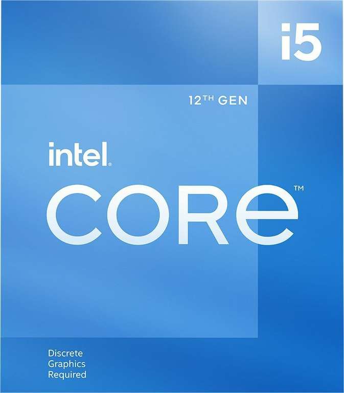 Процессор Intel Core i5-12400F, LGA 1700, OEM
