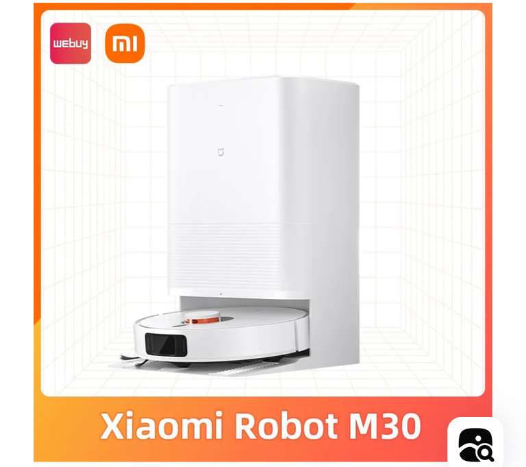 Робот-пылесос Xiaomi Robot M30 (D102)