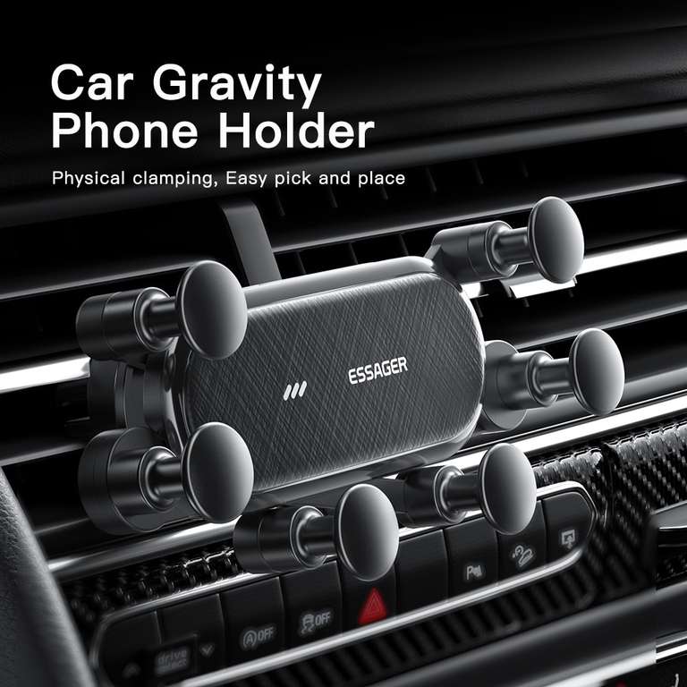 Автомобильный держатель для телефона Essager Gravity