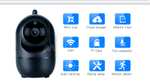 Беспроводная IP-камера видеонаблюдения, 1080P, Wi-Fi