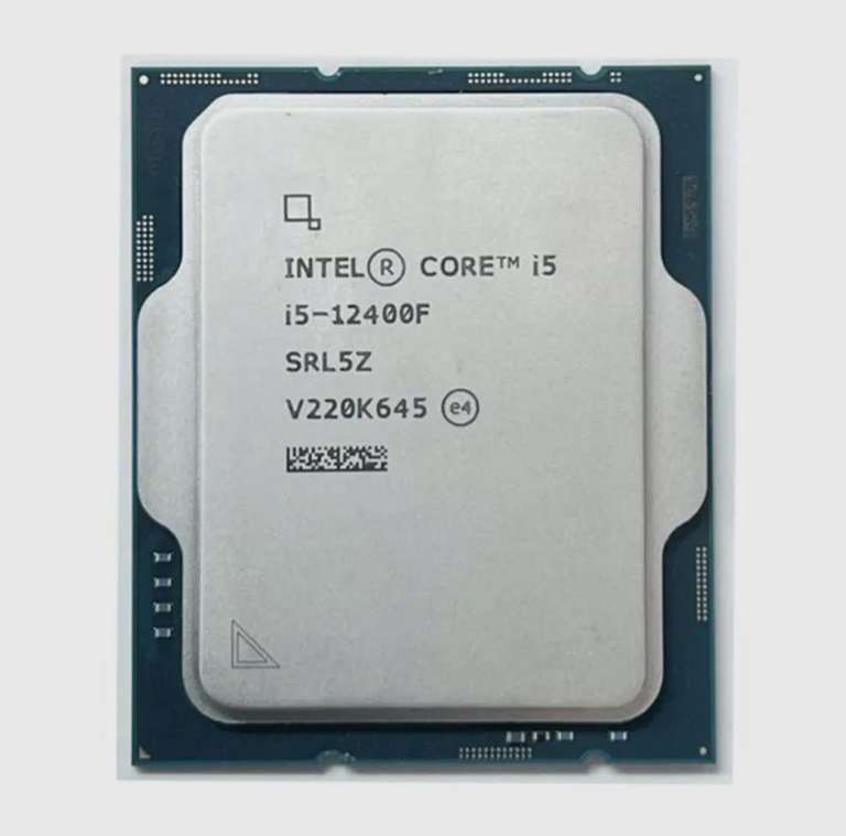 Процессор Intel КПУ i5 12400f cpu OEM (без кулера)