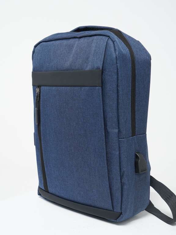 Рюкзак мужской с USB выходом LAMARK 0570 от 599₽ (синий - 599₽, красный - 699₽, серый - 629₽, черный - 799₽)