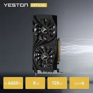 Видеокарта YESTON Radeon RX 6650 XT 8 ГБ (из-за рубежа, с картой OZON)