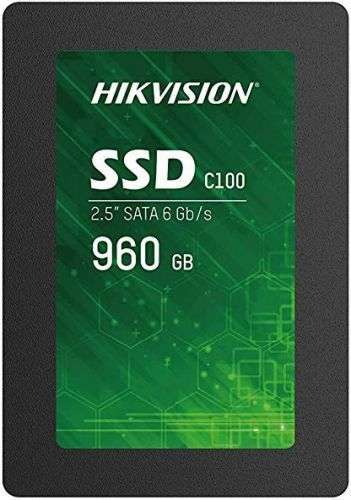 SSD диск Hikvision C100 960ГБ (HS-SSD-C100/960G) и 480ГБ за 2 552₽ в описании