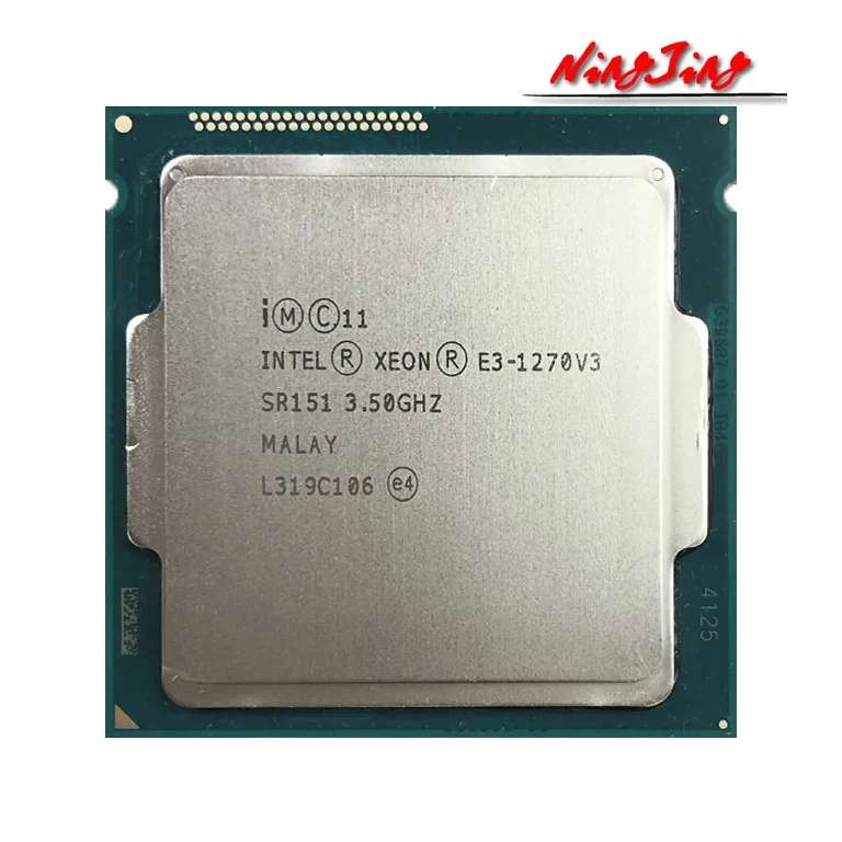 Процессор Intel Xeon E3-1270 v3, б/у