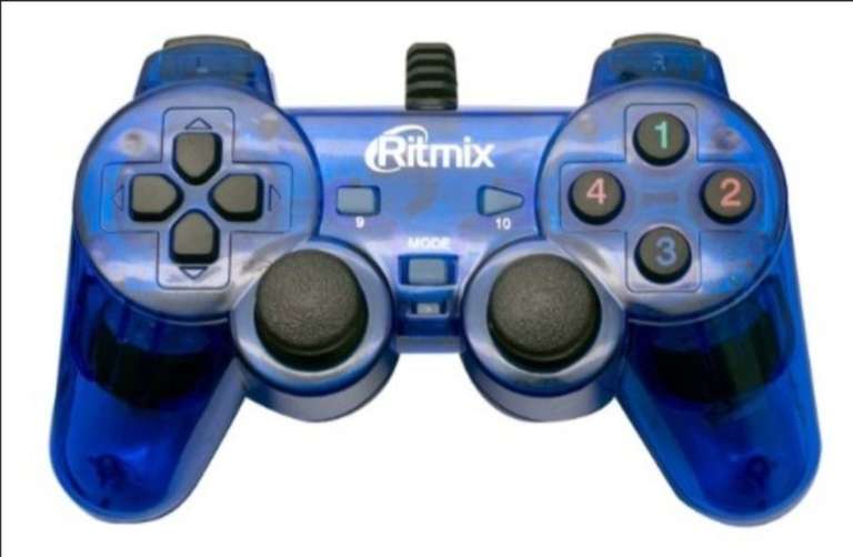 Геймпад Ritmix GP-006 Blue (Возврат бонусами 50%)
