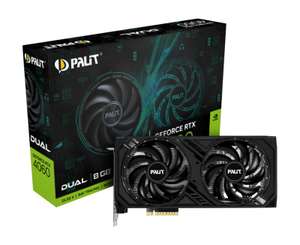 Видеокарта Palit GeForce RTX 4060 Dual [NE64060019P1-1070D