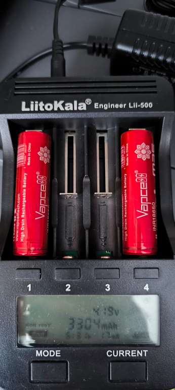 Аккумулятор 18650 VAPCELL M35 3500mAh, 2 шт