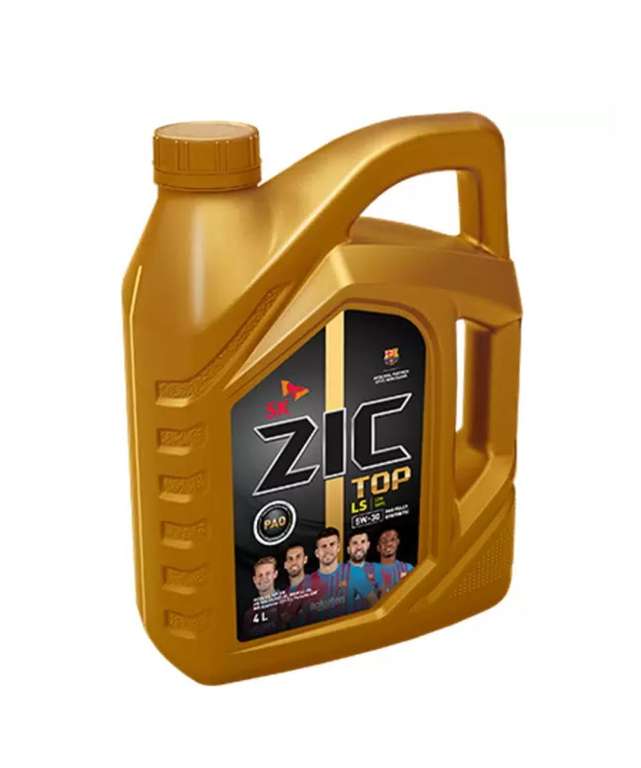 Моторное масло ZIC Top LS 162612 5W30 4 л