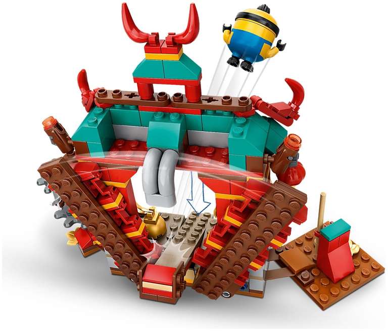 Конструктор LEGO Minions 75550 Миньоны: бойцы кунг-фу