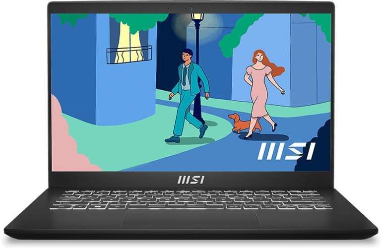 Ноутбук MSI Modern 14 C5M-010XRU (14", IPS, AMD Ryzen 5 5625U 2.3ГГц, 16ГБ, 512ГБ SSD, AMD Radeon , Free DOS)