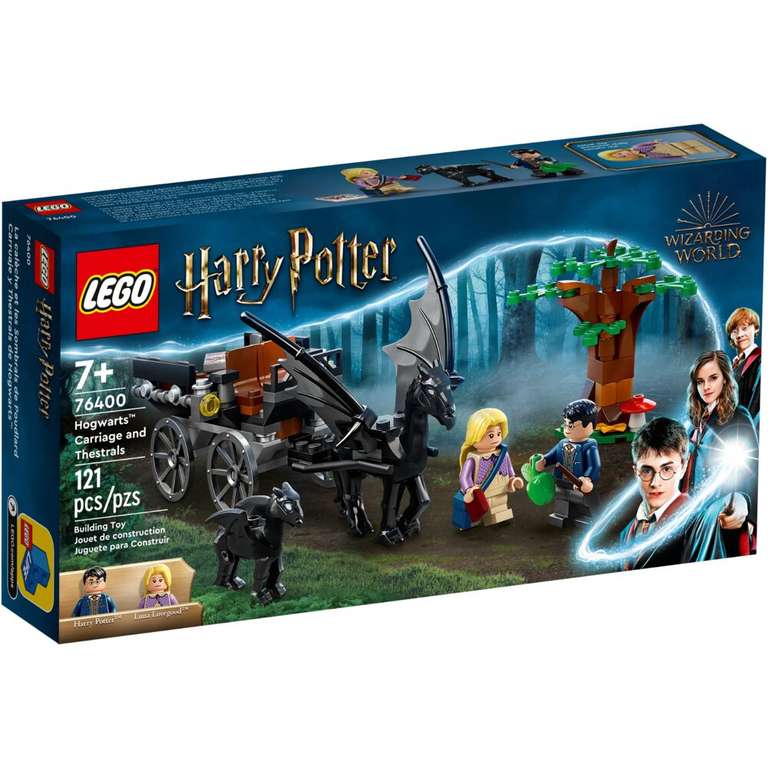 LEGO Harry Potter Карета и фестралы Хогвартса 76400 (и др. наборы с промо ПОЛЕТ)