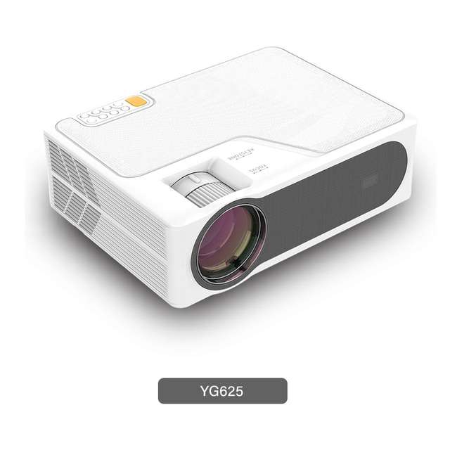 Everycom YG625 Проектор LED LCD Разрешение 1080P 7000 люмен Поддержка Bluetooth Full HD USB Видео проектор 4К