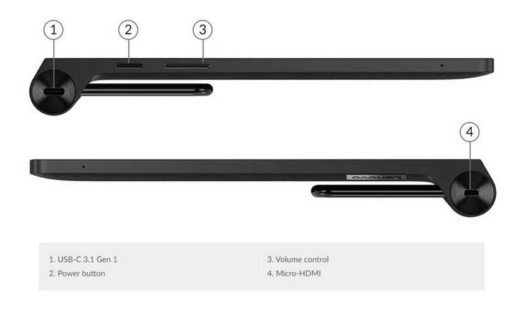 Планшет Lenovo Yoga Tab 13 (Lenovo Yoga Pad Pro) 13'' 8+256Гб