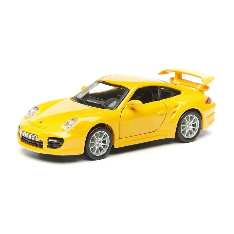 Коллекционная машинка Bburago Street Fire Porsche 911 GT2, масштаб 1:32