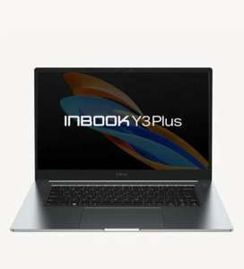 Ноутбук INFINIX Inbook Y3 PLUS YL51A5 15.6", IPS, AMD Ryzen 7 5700U 1.8ГГц, 8-ядерный, 16ГБ LPDDR4x, 512ГБ SSD (по карте яндекс/альфа)