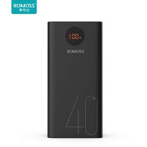Внешний аккумулятор ROMOSS 40000mAh Power Bank 18W PD QC 3,0
