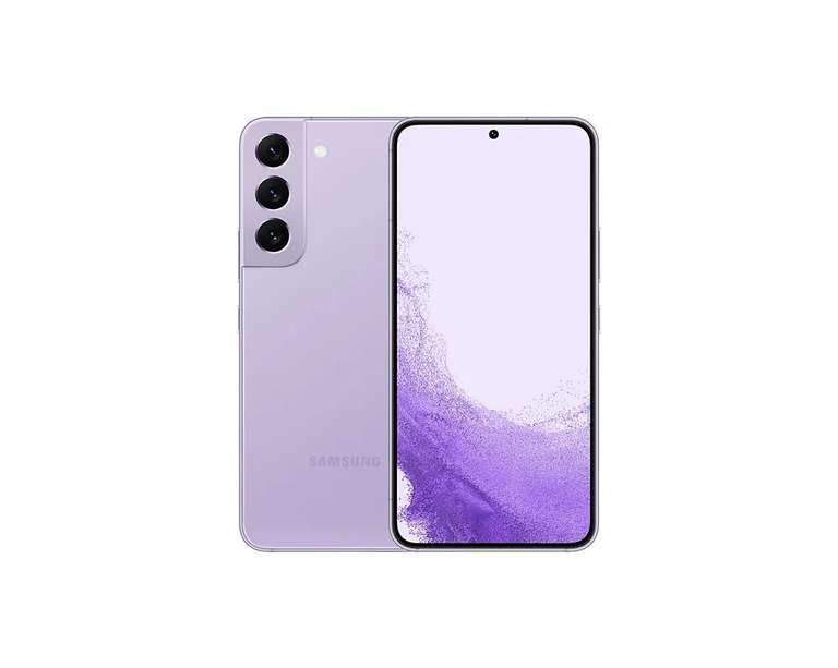 Смартфон Samsung Galaxy S22 8/128 ГБ, фиолетовый (Цена по Озон карте)
