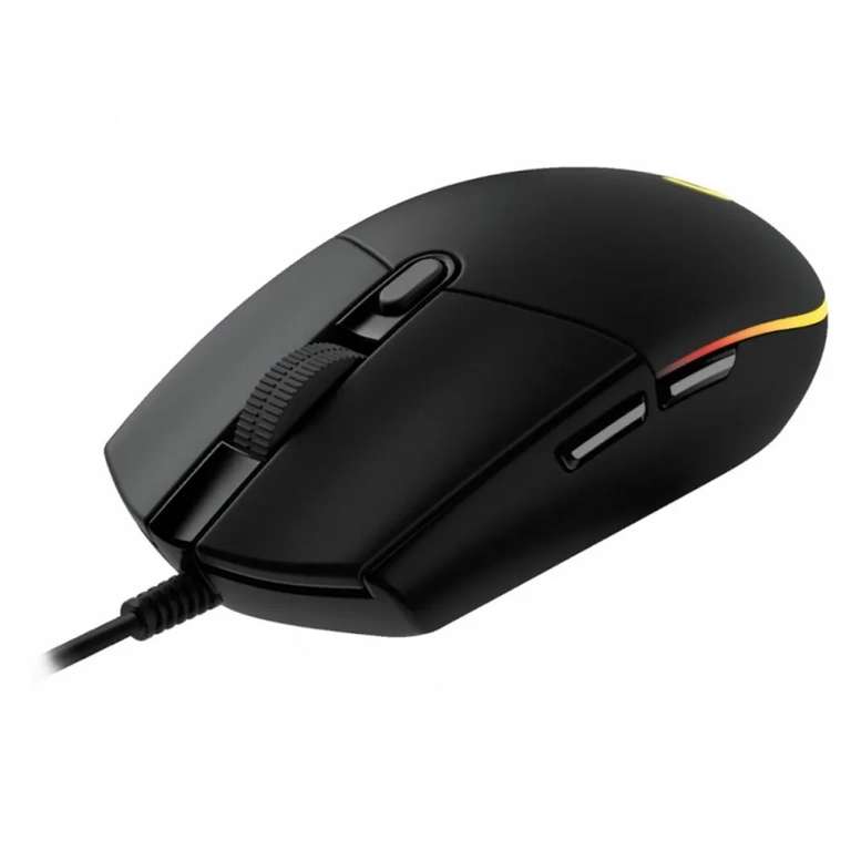 Игровая мышь проводная Logitech G102, черный (возможно, неоригинальная, доставка из-за рубежа)