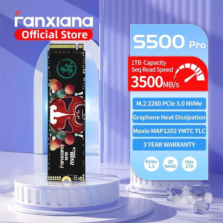 Внутренний SSD Fanxiang S690 2 ТБ, nvme pci-e 4.0