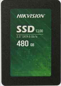 480 ГБ Внутренний SSD диск Hikvision C100 (2913 ₽ при оплате Ozon Картой)
