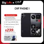 Смартфон CMF Phone 1, 8/128 Гб (Dimensity 7300, 6.67", sAMOLED, FullHD+, 120 Гц, IP52)