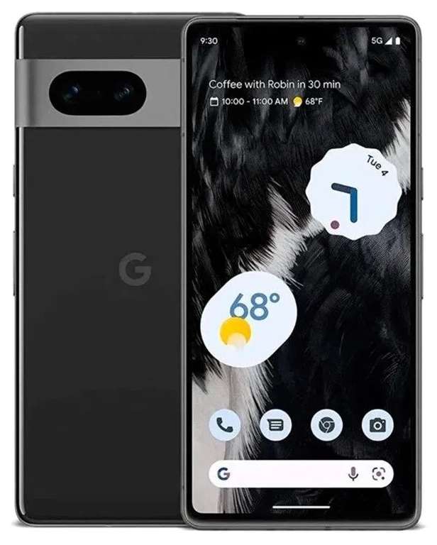 Смартфон Google pixel 7 8/128 ГБ, черный (из-за рубежа)
