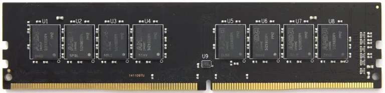 Оперативная память AMD 8Gb DDR4 3200 DIMM R9 Gamers Series Black 1x8 ГБ