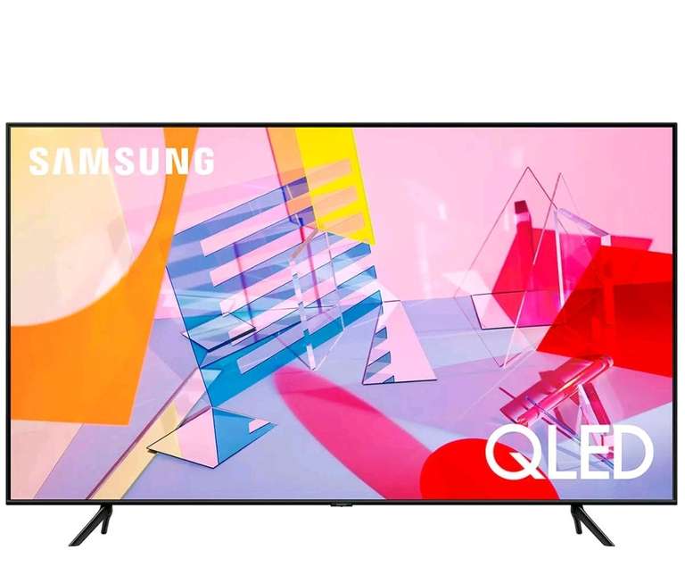 Телевизор Samsung QE65Q60CAUXRU, 65", QLED, UHD 4K, Smart TV