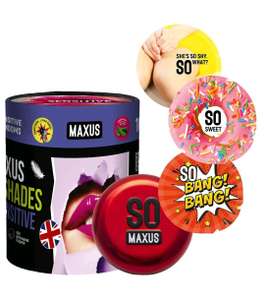 Презервативы ультратонкие MAXUS So Much Sex Sensitive, 100 шт, кейс в подарок (цена с озон-картой)