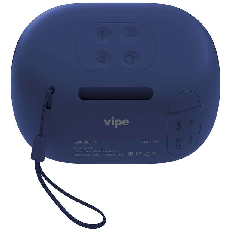 Беспроводная акустика Vipe M1 Blue, 4 Вт (бонусы применимы)