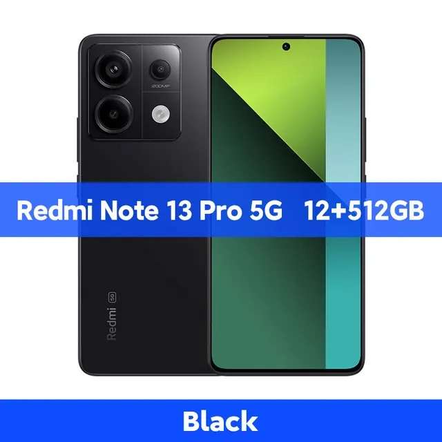 Смартфон Xiaomi Redmi Note 13 Pro 5G, 12/512 Гб (смартфон Xiaomi Redmi Note 13 Pro Plus 5G, 8/256 Гб, в описании)
