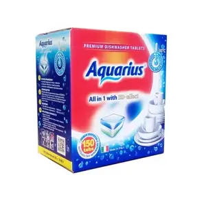 Таблетки Aquarius All in 1 mega для посудомоечной машины 150 штук за 999 руб (+310 бонусов)