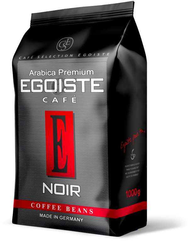 Кофе в зернах EGOISTE Noir 1 кг