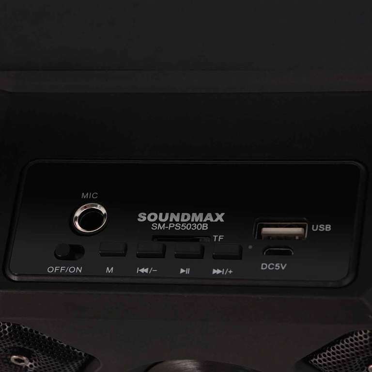 Магнитола Soundmax SM-PS5030B (499₽ с бонусами)