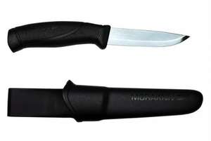 Нож Morakniv Companion Black (нержавейка)