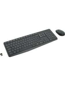 Комплект (клавиатура+мышь) Logitech Wireless MK235