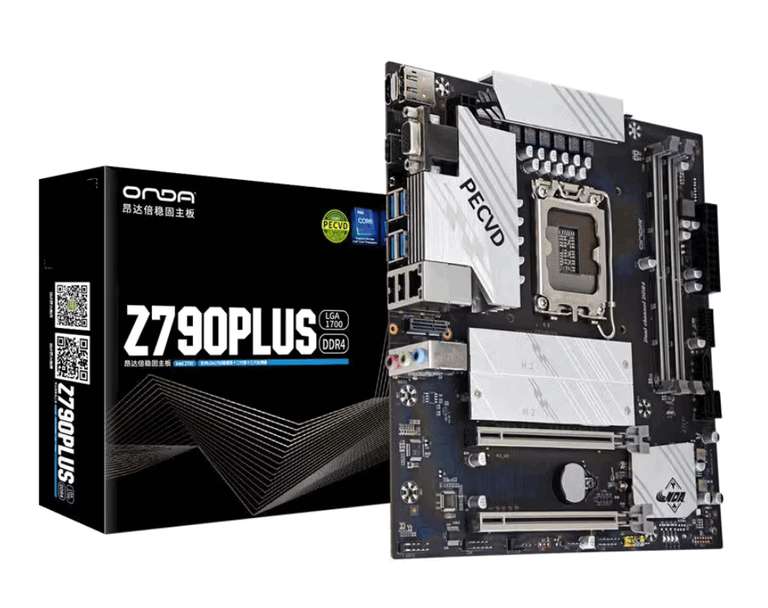 Материнская плата Onda Z790 PLUS-B (Intel Z790 /LGA 1700) из-за рубежа