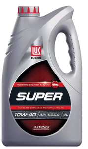 Моторное масло Lukoil Супер SG/CD 10W40 4 л