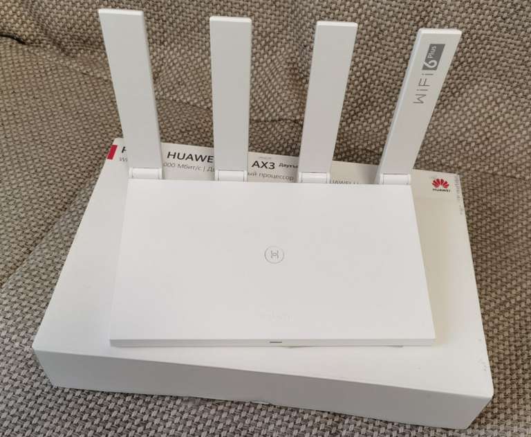Wi-Fi роутер Huawei WS7100 (AX3 DUAL-CORE), AX3000, порты 1Gb